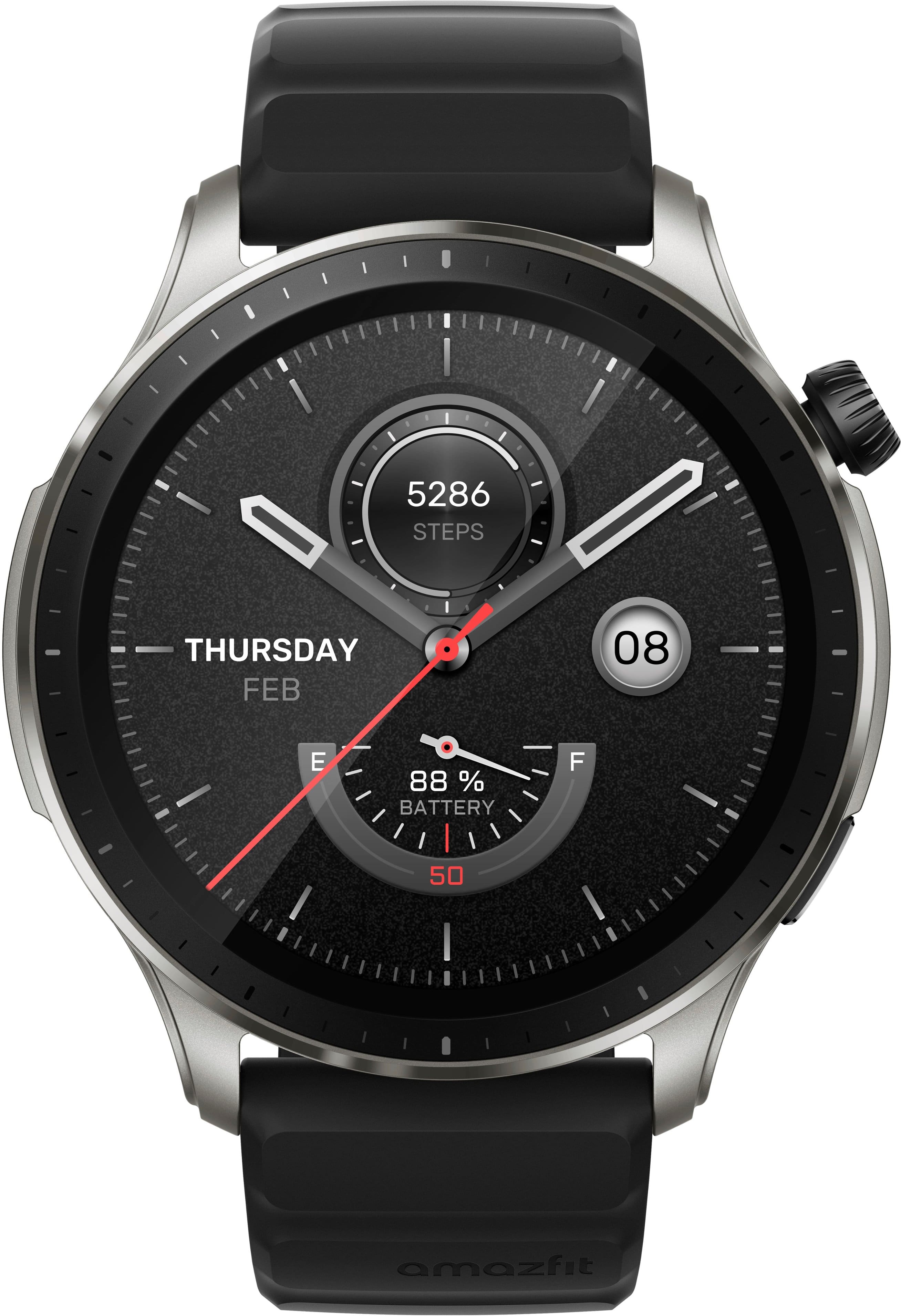 Mobile2Go. Amazfit GTR 4 [150+ Sports Modes & Strength Exercise Recognition, Dual-band Positioning & Route Import*Ultra-long 14-day Battery Life, Easy 24/7 Health Management