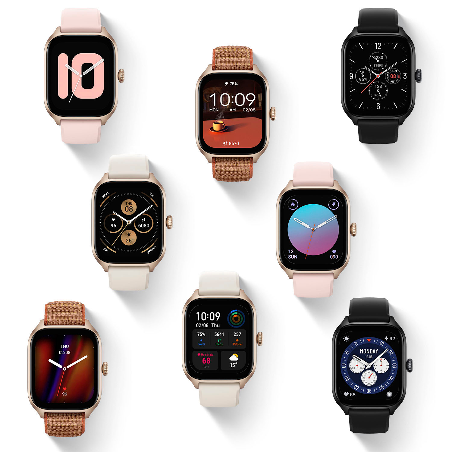 Amazfit GTS 4 Smartwatch - Pink