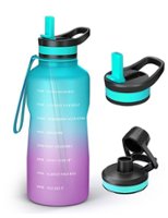 Owala FreeSip Insulated Stainless Steel 40 oz. Water Bottle Blue Oasis  C05955 - Best Buy