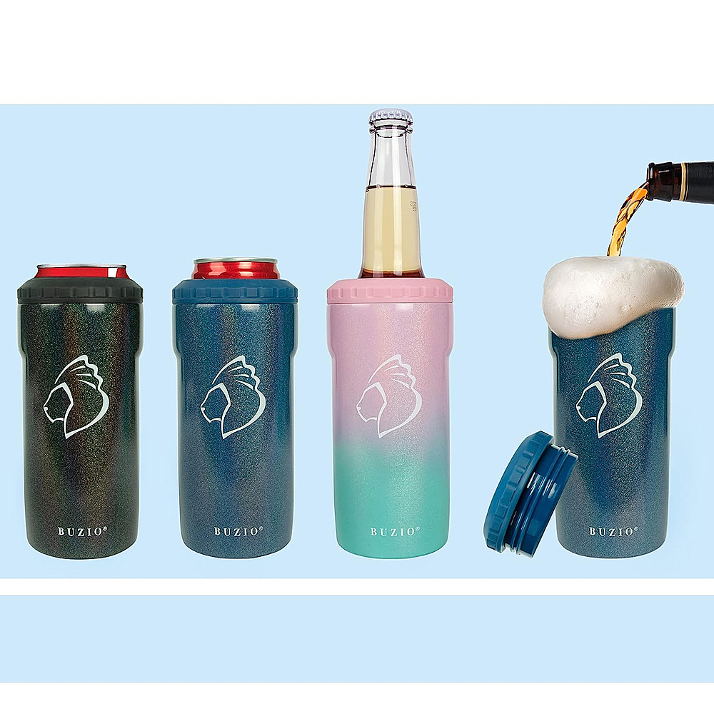 Best Buy: Buzio Can & Bottle Cooler Bubble Gum B1BW801