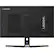 Back. Lenovo - Legion Y27h-30 27" IPS LCD QHD FreeSync Monitor with HDR (Display Port, HDMI, USB) - Raven Black.