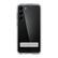Angle. Spigen - Slim Armor Essential S Case for Samsung Galaxy S23 - Crystal Clear.