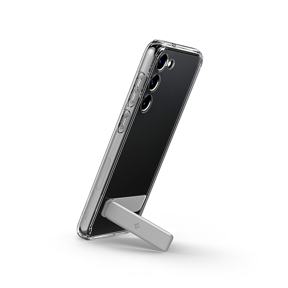 Spigen Ultra Hybrid S Case Compatible with Samsung Galaxy S24 Ultra -  Crystal Clear [Built-in Kickstand]