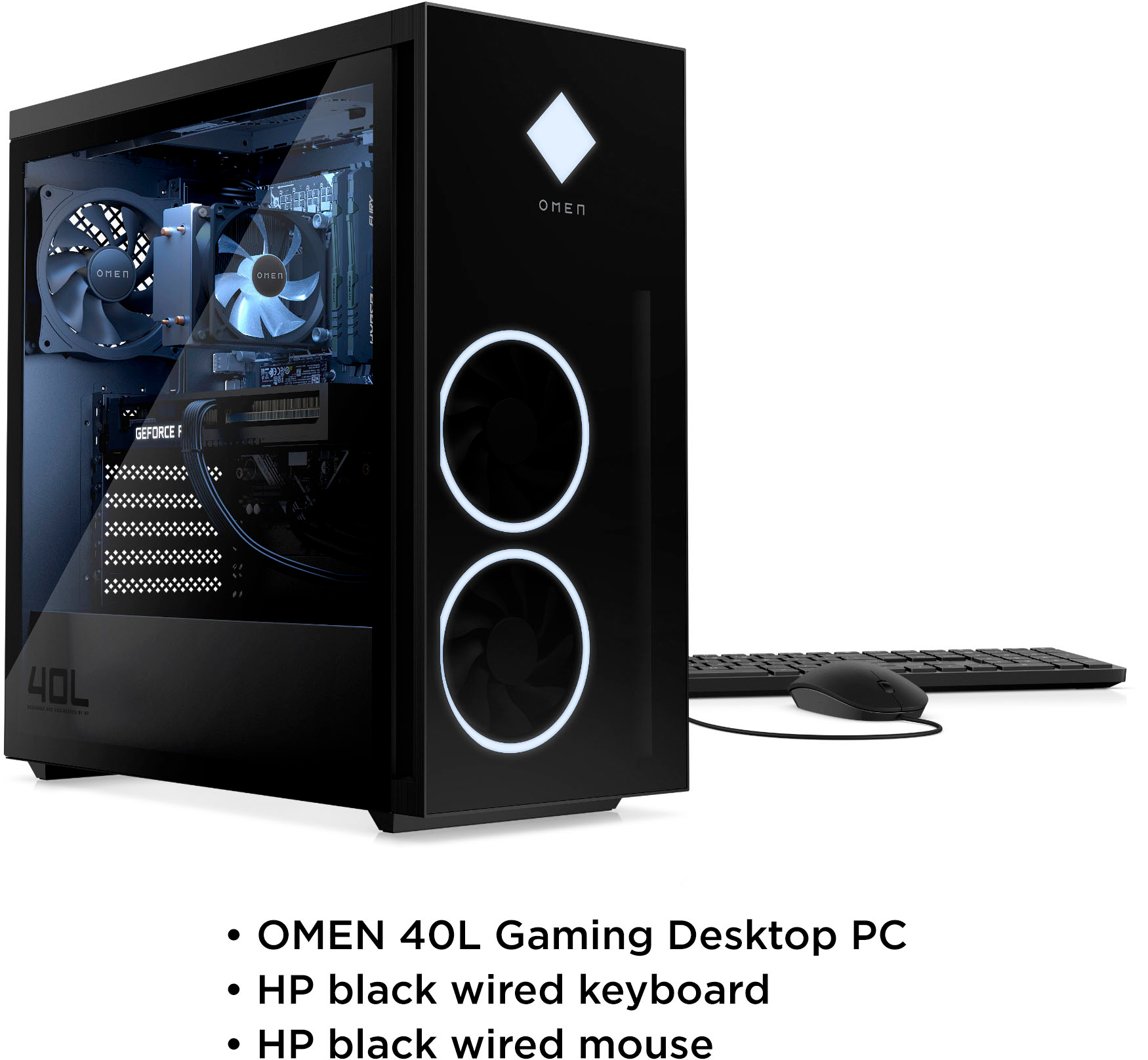 Customer Reviews: HP OMEN OMEN 40L Gaming Desktop AMD Ryzen 5 5600G
