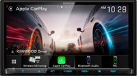 Kenwood - 6.8" - Android Auto & Apple CarPlay - Built-in Bluetooth - In-Dash Digital Media Receiver with Maestro Compatibility - Black - Front_Zoom