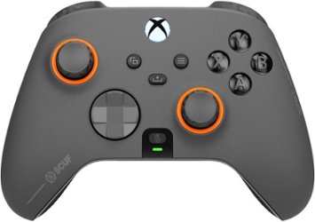 SCUF - Instinct Pro Wireless Performance Controller for Xbox Series X|S, Xbox One, PC, and Mobile - Steel Gray - Front_Zoom