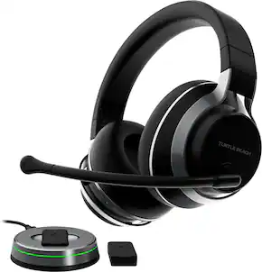 Turtle Beach - Stealth Pro Wireless Over-Ear Noise-Cancelling Gaming Headset for Xbox Series X|S, Xbox One, PS5, PS4, PC & Mac - Black