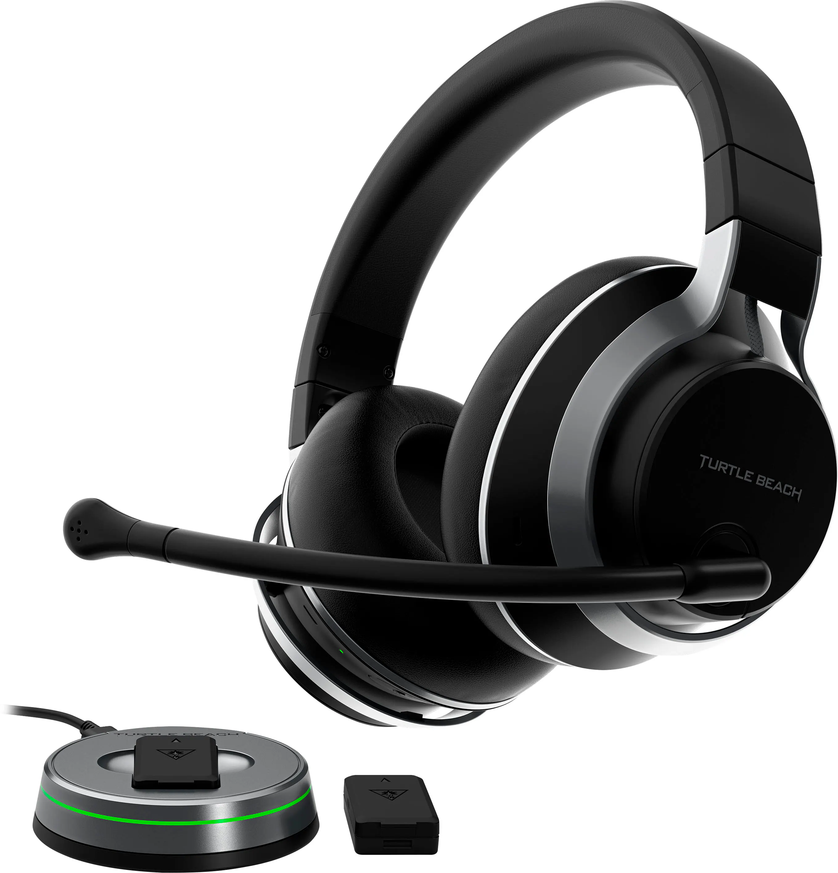 Turtle Beach - Stealth Pro Wireless Over-Ear Noise-Cancelling Gaming Headset for Xbox Series X|S, Xbox One, PS5, PS4, PC & Mac - Black
