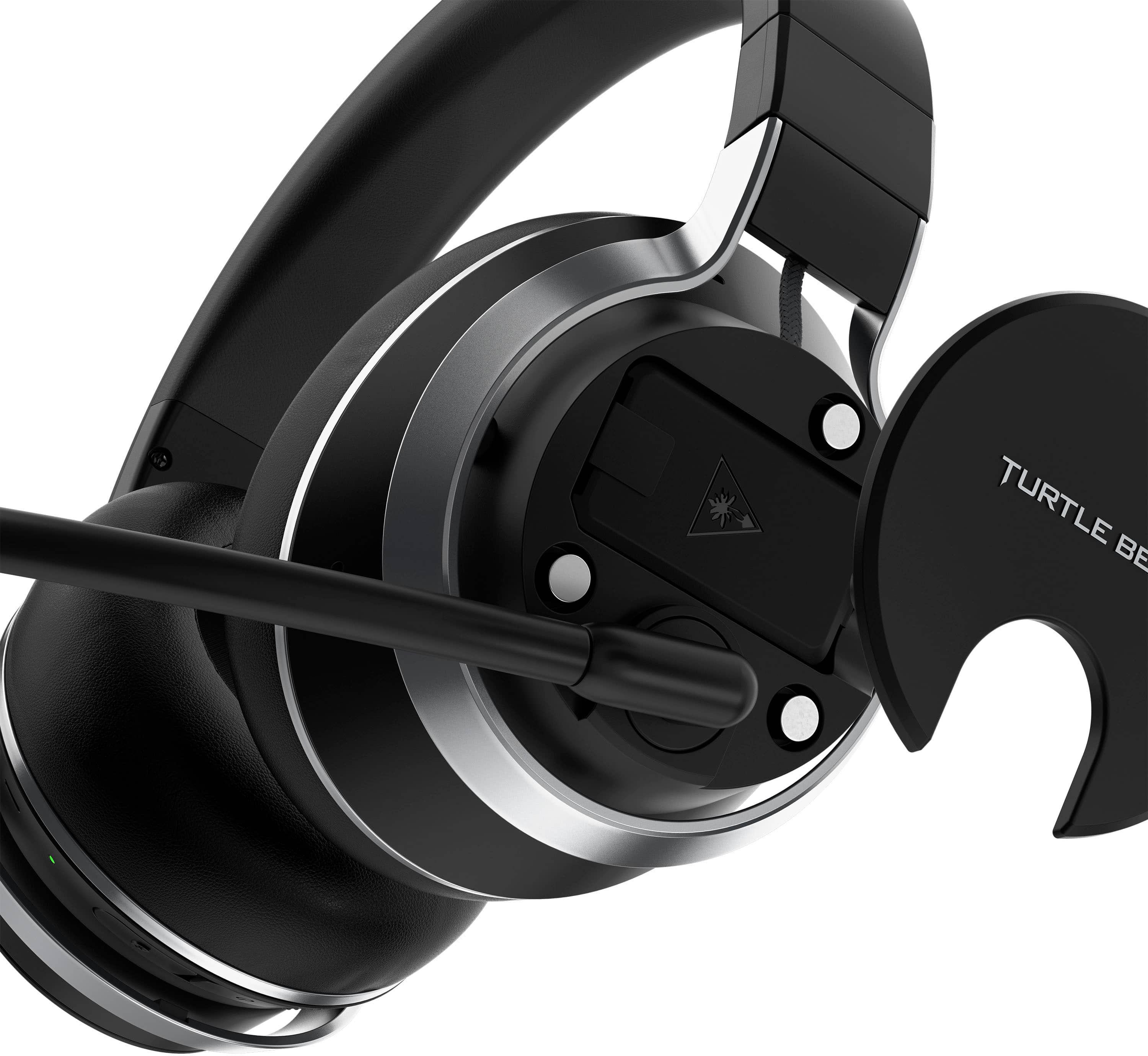 Alt View 21. Turtle Beach - Stealth Pro Xbox Edition Wireless Noise-Cancelling Gaming Headset for Xbox, PS5, PS4, Switch, and PC - Dual Batteries - Black.