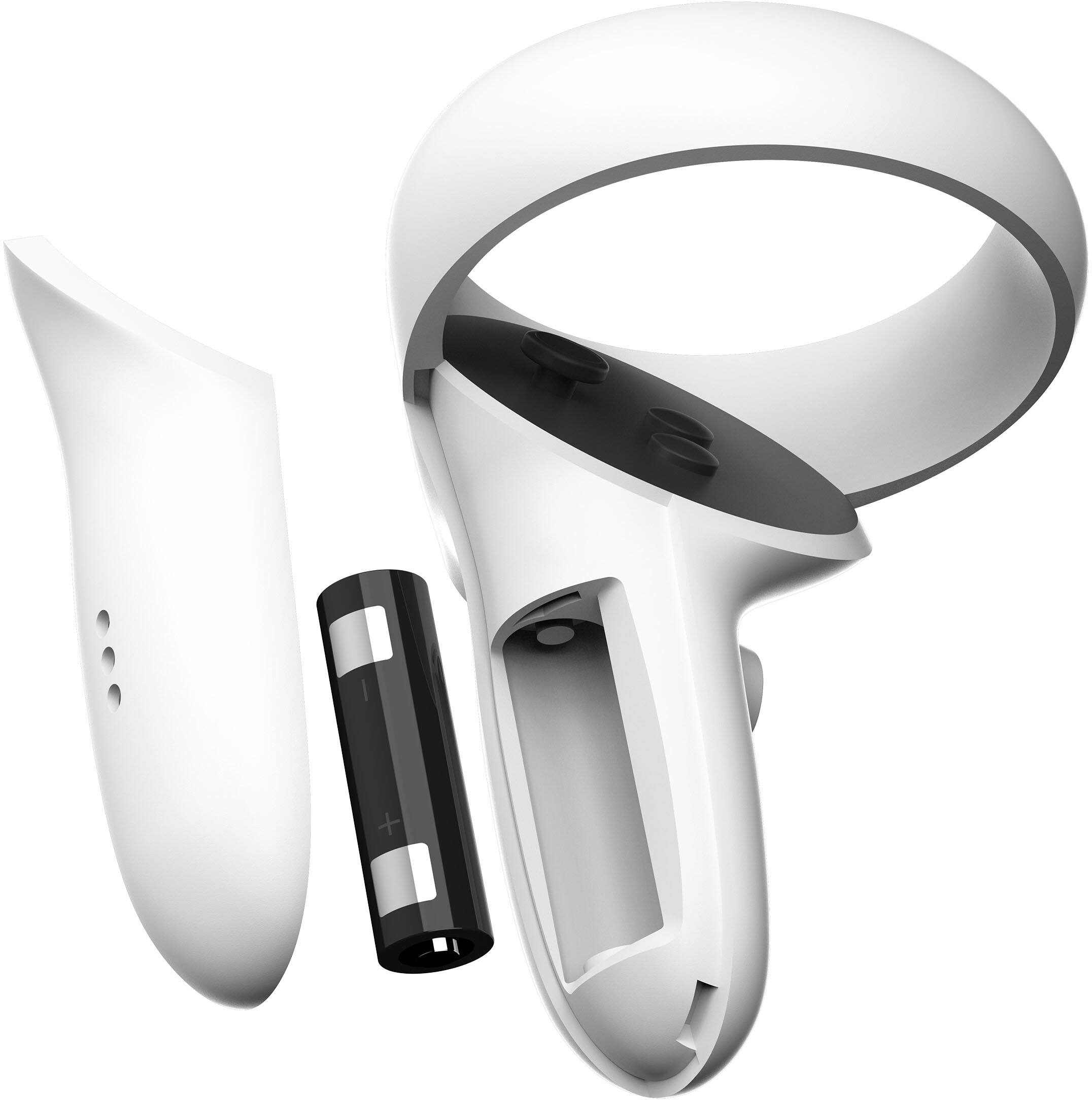 Back. Turtle Beach - Fuel Compact VR Charging Station for Meta Quest 2 - White/Gray.