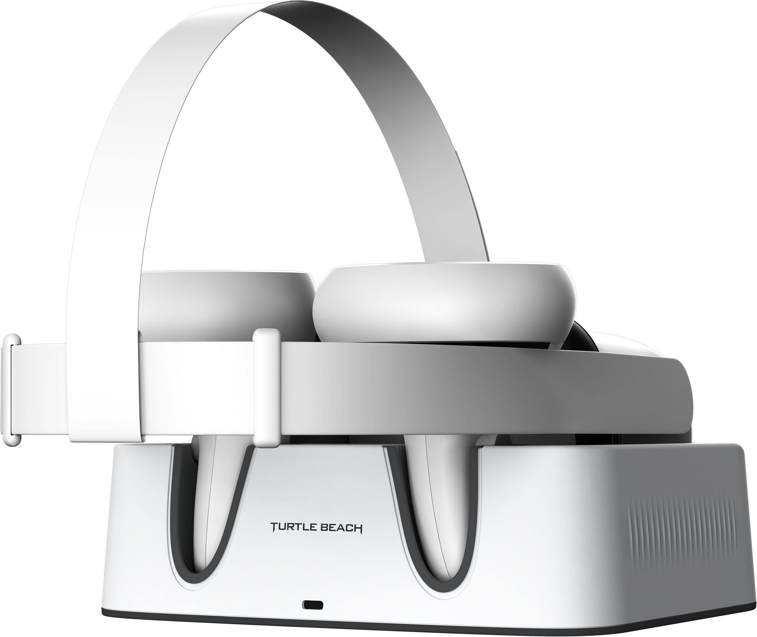 Angle. Turtle Beach - Fuel Compact VR Charging Station for Meta Quest 2 - White/Gray.