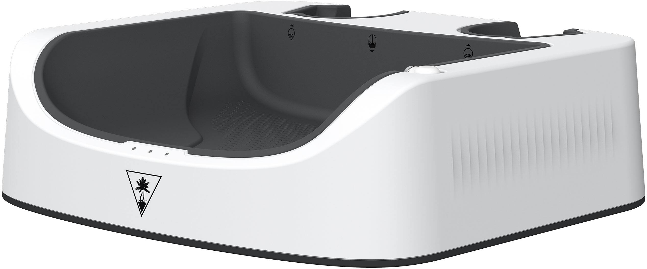 Alt View 11. Turtle Beach - Fuel Compact VR Charging Station for Meta Quest 2 - White/Gray.