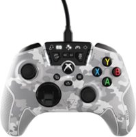 Turtle Beach - Recon Controller Wired Controller for Xbox Series X, Xbox Series S, Xbox One & Windows PCs with Remappable Buttons - Arctic Camo - Front_Zoom