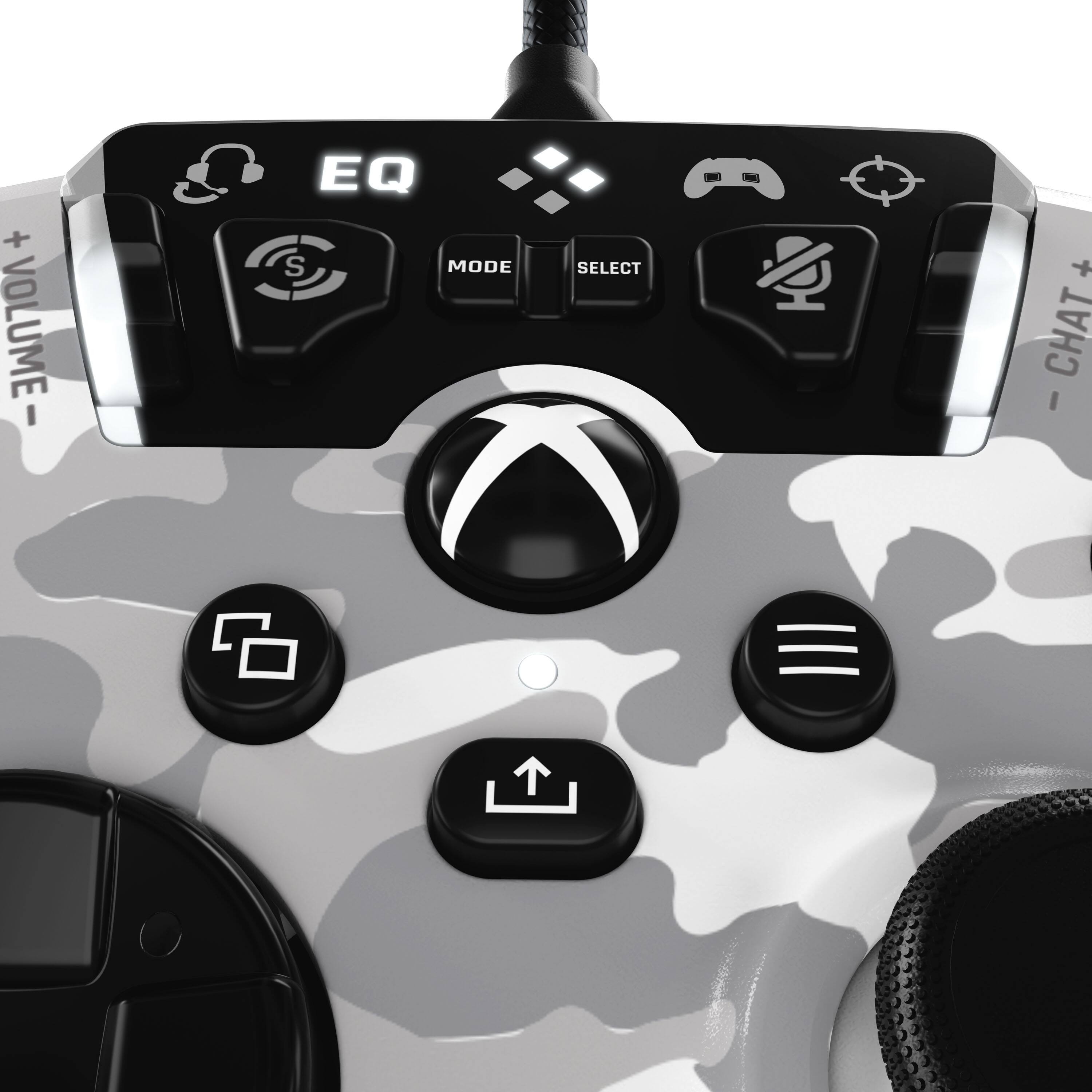 Alt View 13. Turtle Beach - Recon Controller Wired Controller for Xbox Series X, Xbox Series S, Xbox One & Windows PCs with Remappable Buttons - Arctic Camo.