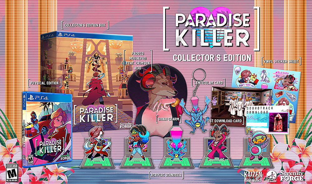 Angle View: Paradise Killer Collector's Edition - PlayStation 4