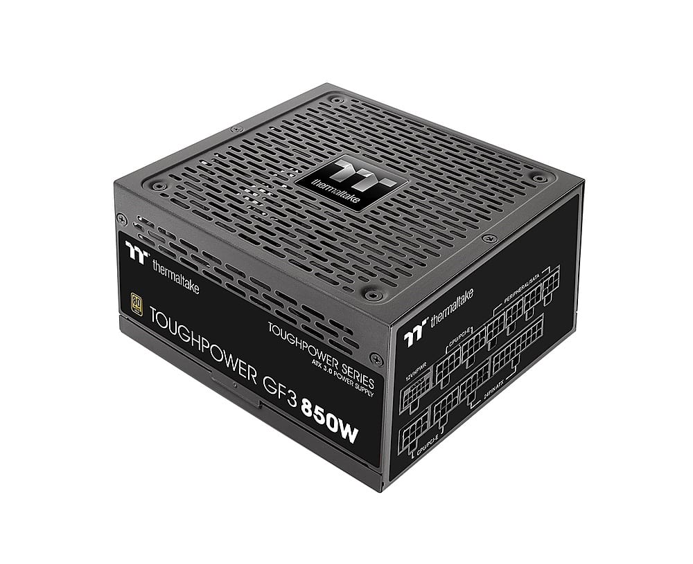 Thermaltake - Toughpower GF3 850W 80 PLUS Gold PCIe Gen 5 ATX 3.0 Ready Fully Modular Power Supply - Black - Alt_View_Zoom_11