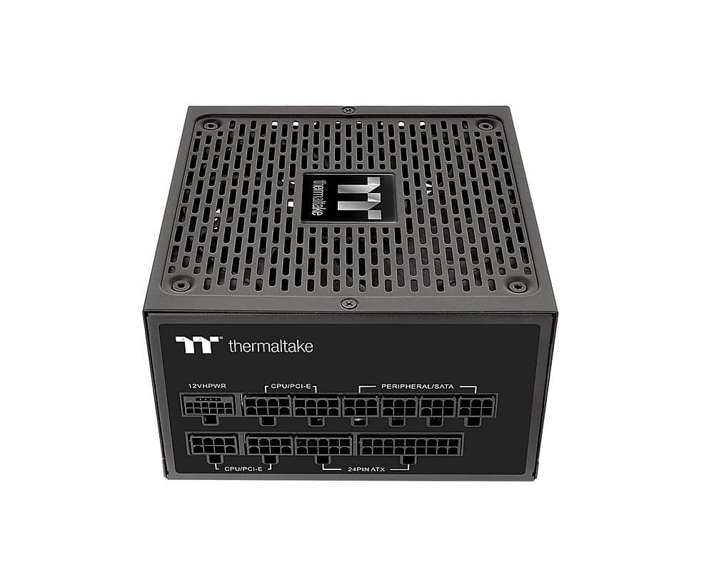 Alt View 15. Thermaltake - Toughpower GF3 850W 80 PLUS Gold PCIe Gen 5 ATX 3.0 Ready Fully Modular Power Supply - Black.