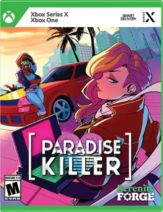 Front. PM Studios - Paradise Killer. - M (Mature 17+)