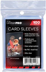 Ultra PRO - 2-1/2" x 3-1/2" Soft Card Sleeves 100-Count Pack - Front_Zoom