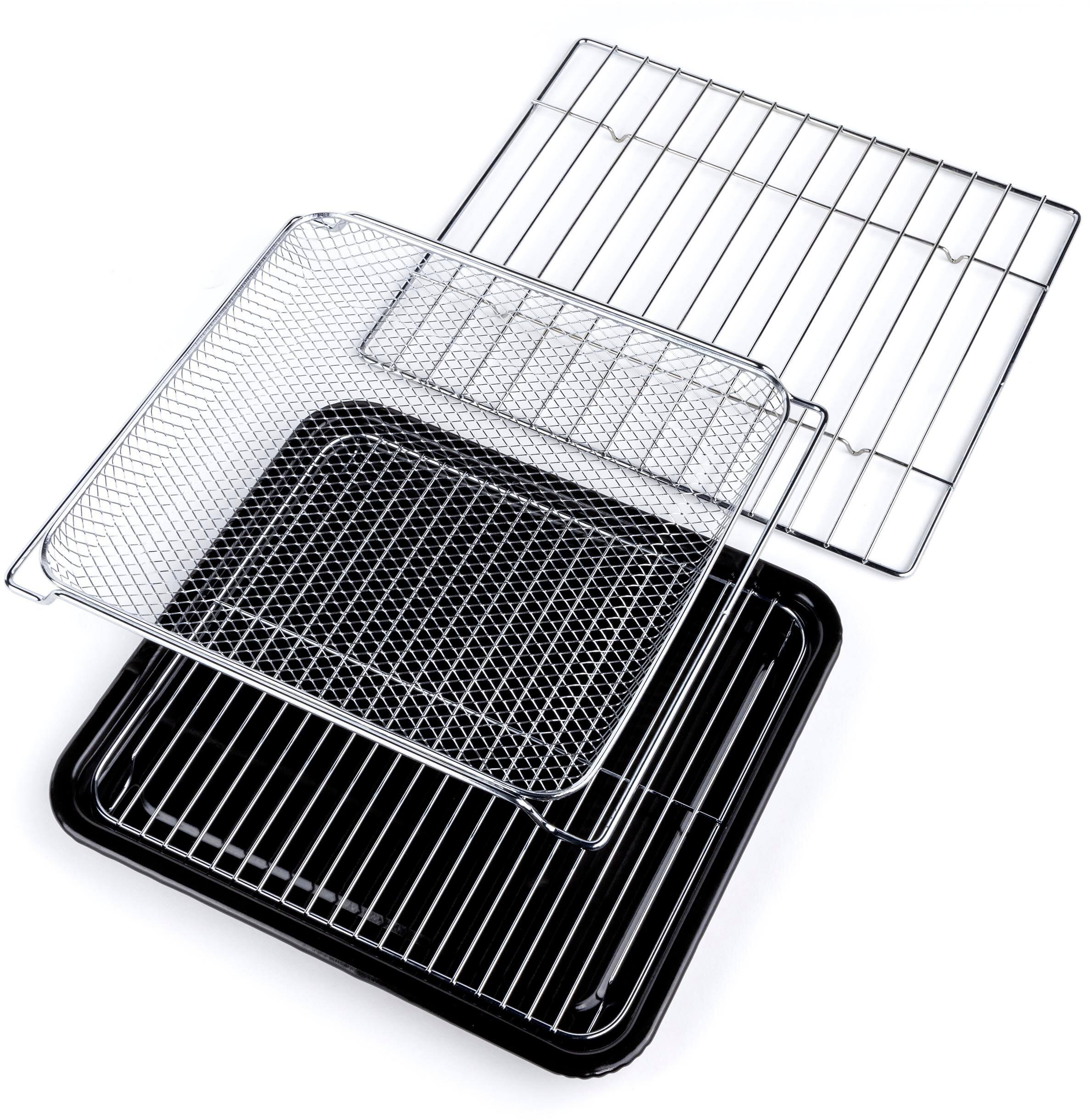 Alt View 13. GE Profile - Smart Oven with No Preheat, Air Fry and Built-in WiFi - Black.