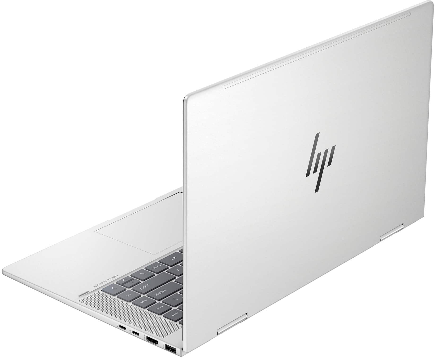 Alt View 3. HP - Envy 2-in-1 15.6" Full HD Touch-Screen Laptop - Intel Core i7 - 16GB Memory - 512GB SSD - Natural Silver.