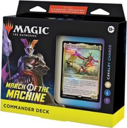 Wizards of The Coast - Magic the Gathering March of the Machine Commander Deck - Cavalry Charge - Front_Zoom