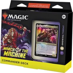 Wizards of The Coast - Magic the Gathering March of the Machine Commander Deck - Growing Threat - Front_Zoom