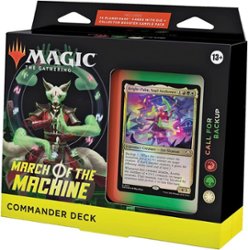 Wizards of The Coast - Magic the Gathering March of the Machine Commander Deck - Call For Backup - Front_Zoom