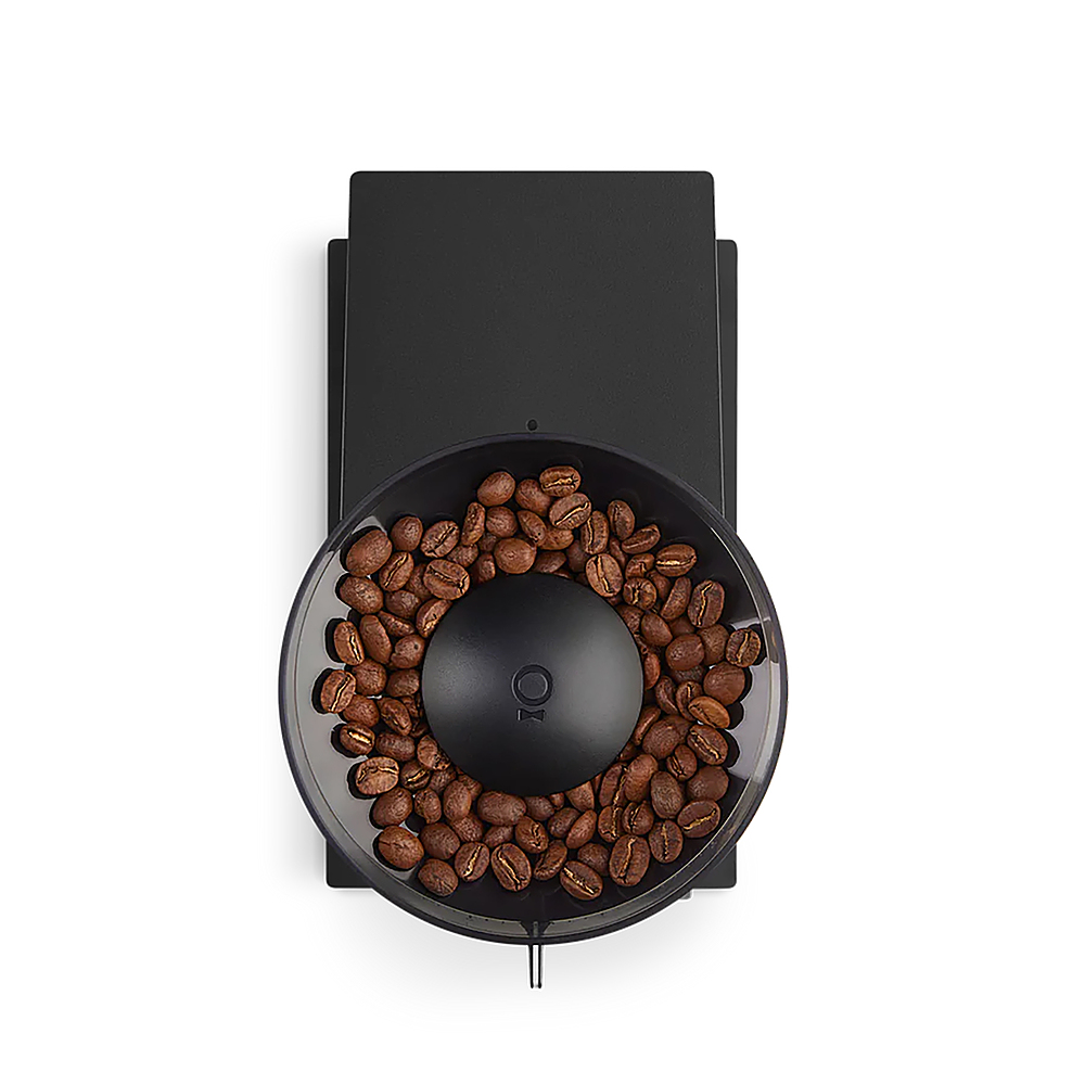 Electric Conical Burr Coffee Grinder, 42 PCs Grind Settings, Matte Black, Rack To Door