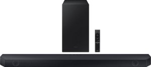 Samsung - Q-Series 3.1ch Dolby Atmos Soundbar w/Q-Symphony - Titan Black - Front_Zoom