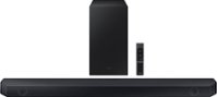 Samsung - HW-Q60C 3.1 Channel Q-Series Soundbar with Wireless Subwoofer, Dolby Atmos and Q-Symphony - Titan Black - Front_Zoom