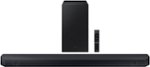 Samsung - Q-series 3.1.2 ch Dolby Atmos Soundbar w/Q-Symphony - Titan Black