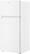 Alt View 4. Amana - 16.4 Cu. Ft. Top-Freezer Refrigerator - White.
