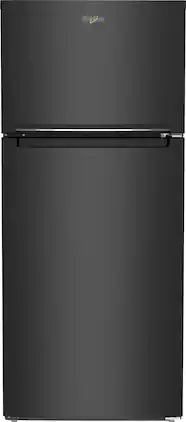 Whirlpool - 16.3 Cu. Ft. Top-Freezer Refrigerator - Black