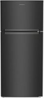 Amana - 16.4 Cu. Ft. Top-Freezer Refrigerator - Black - Front_Zoom
