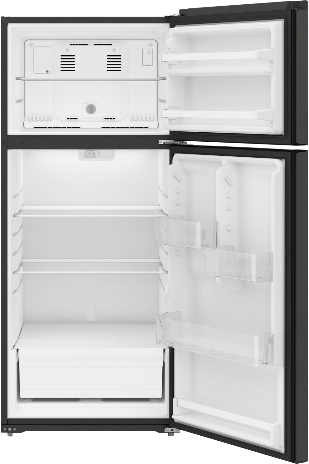 Amana 16.4 Cu. Ft. Top-Freezer Refrigerator Black ARTX3028PB - Best Buy