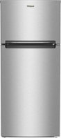 Whirlpool - 16.3 Cu. Ft. Top-Freezer Refrigerator - Stainless Steel - Front_Zoom