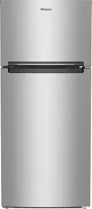 Whirlpool - 16.3 Cu. Ft. Top-Freezer Refrigerator - Stainless Steel