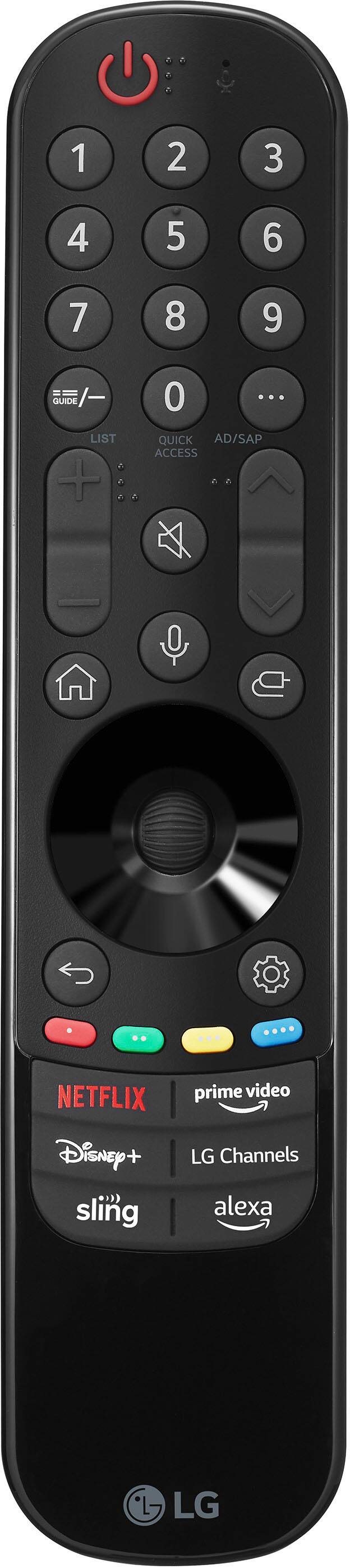 Alt View 30. LG - 65” Class UR9000 Series LED 4K UHD Smart webOS TV - Dark Grey.