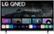 Angle. LG - 55” Class 75 Series QNED 4K UHD Smart webOS TV - Dark Grey.