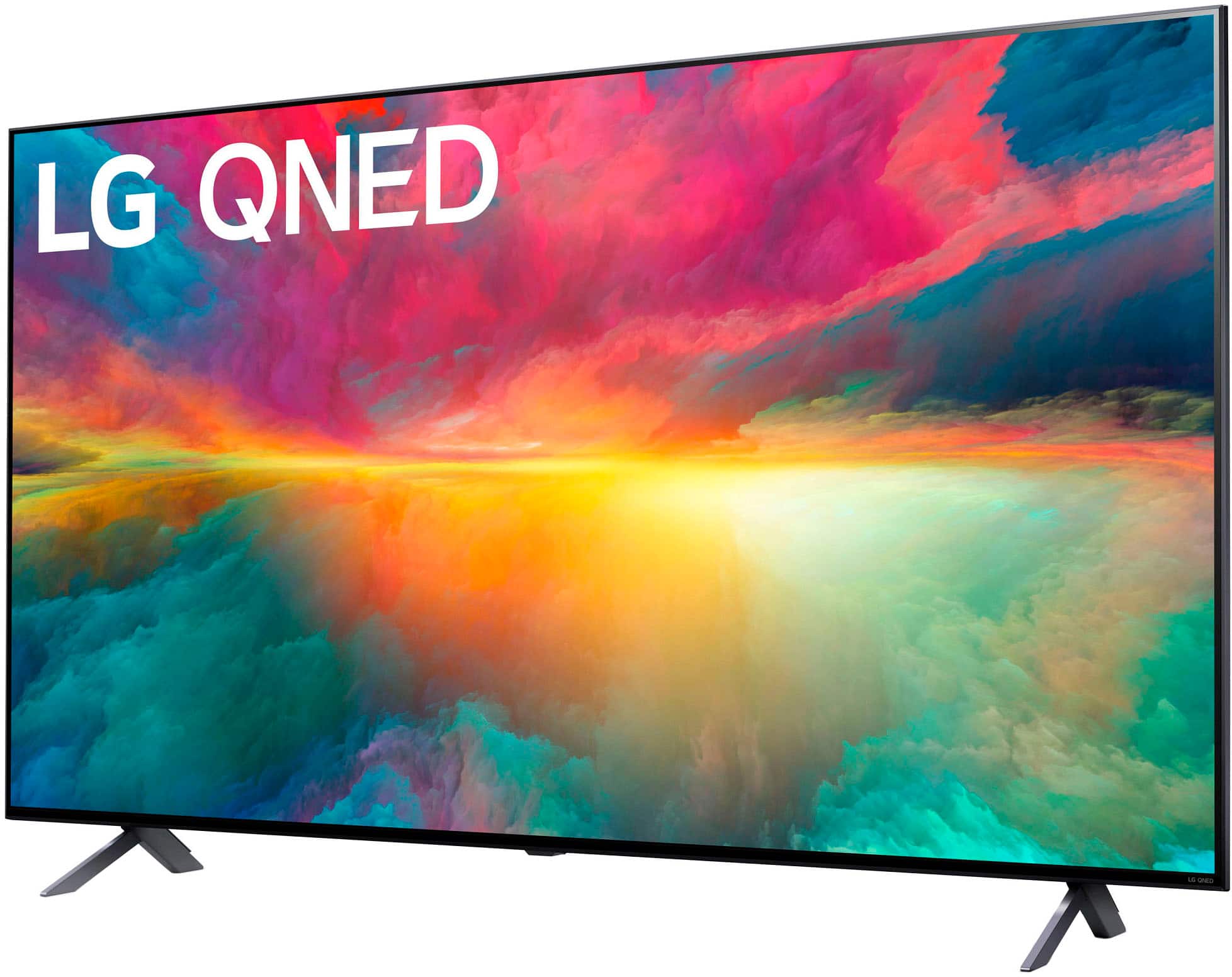 Alt View 1. LG - 55” Class 75 Series QNED 4K UHD Smart webOS TV - Dark Grey.