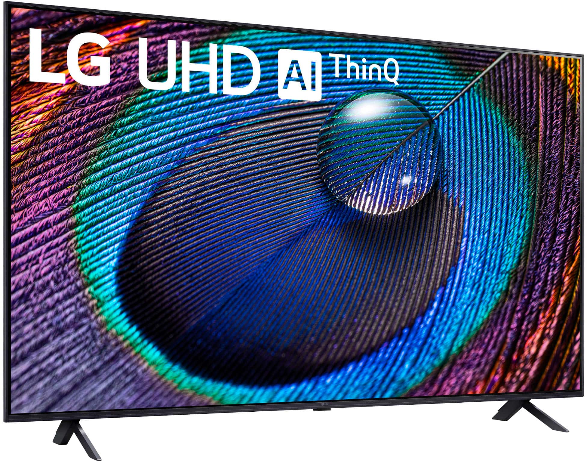 Back. LG - 55” Class UR9000 Series LED 4K UHD Smart webOS TV - Dark Grey.