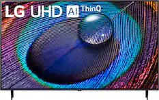 Front. LG - 55” Class UR9000 Series LED 4K UHD Smart webOS TV - Dark Grey.