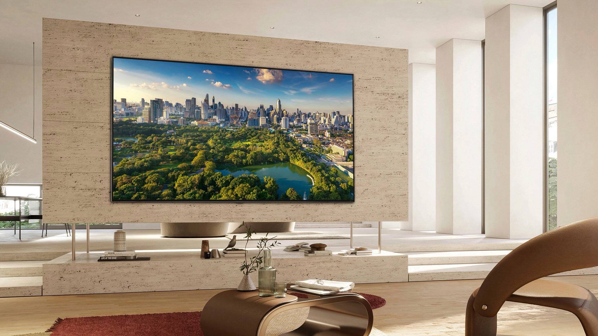Alt View 21. LG - 75" Class 80 Series QNED 4K UHD Smart webOS TV - Dark Steel Silver.