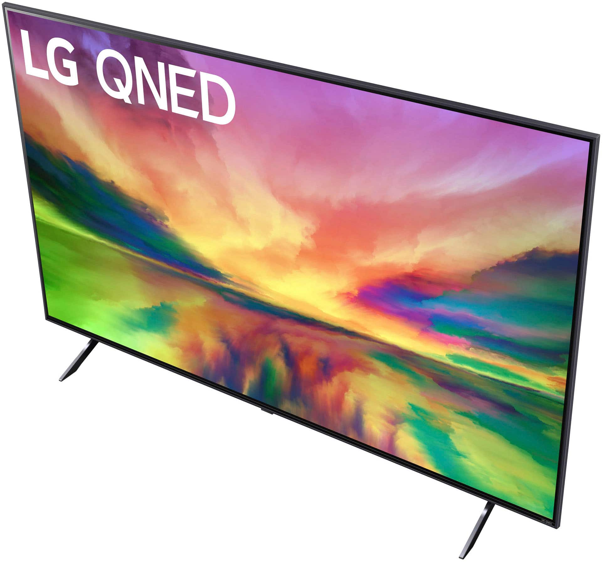 Alt View 3. LG - 55" Class 80 Series QNED 4K UHD Smart webOS TV - Dark Steel Silver.