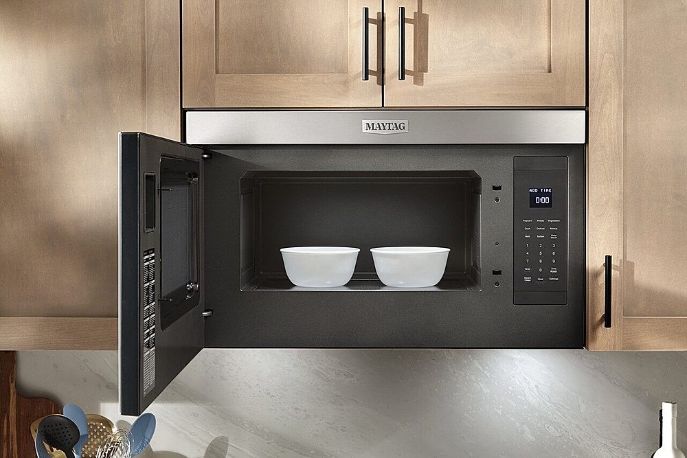 Maytag Over-the-range Flush Built-in Microwave - 1.1 Cu. ft. Stainless Steel