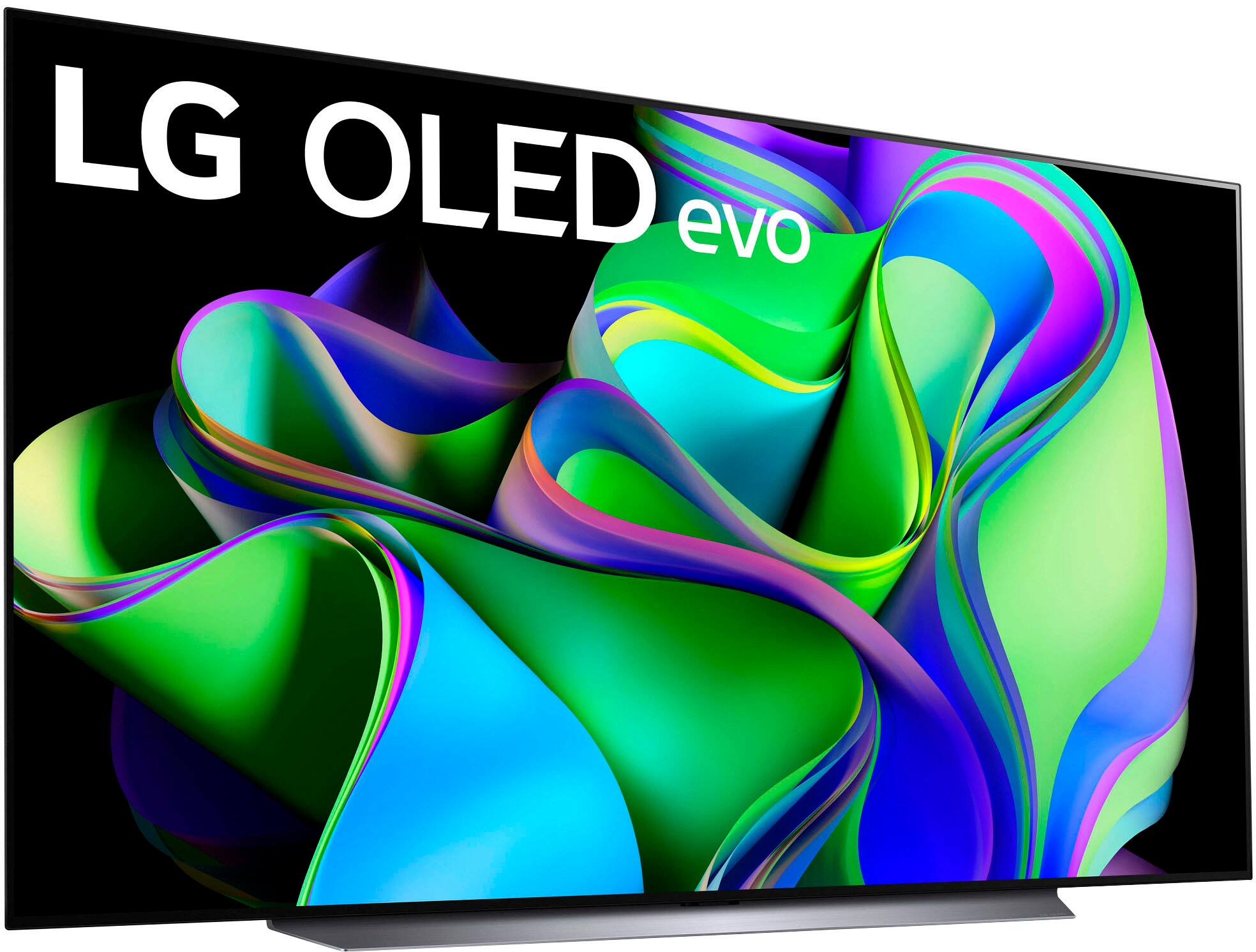 Back. LG - 83" Class C3 Series OLED evo 4K UHD Smart webOS TV.