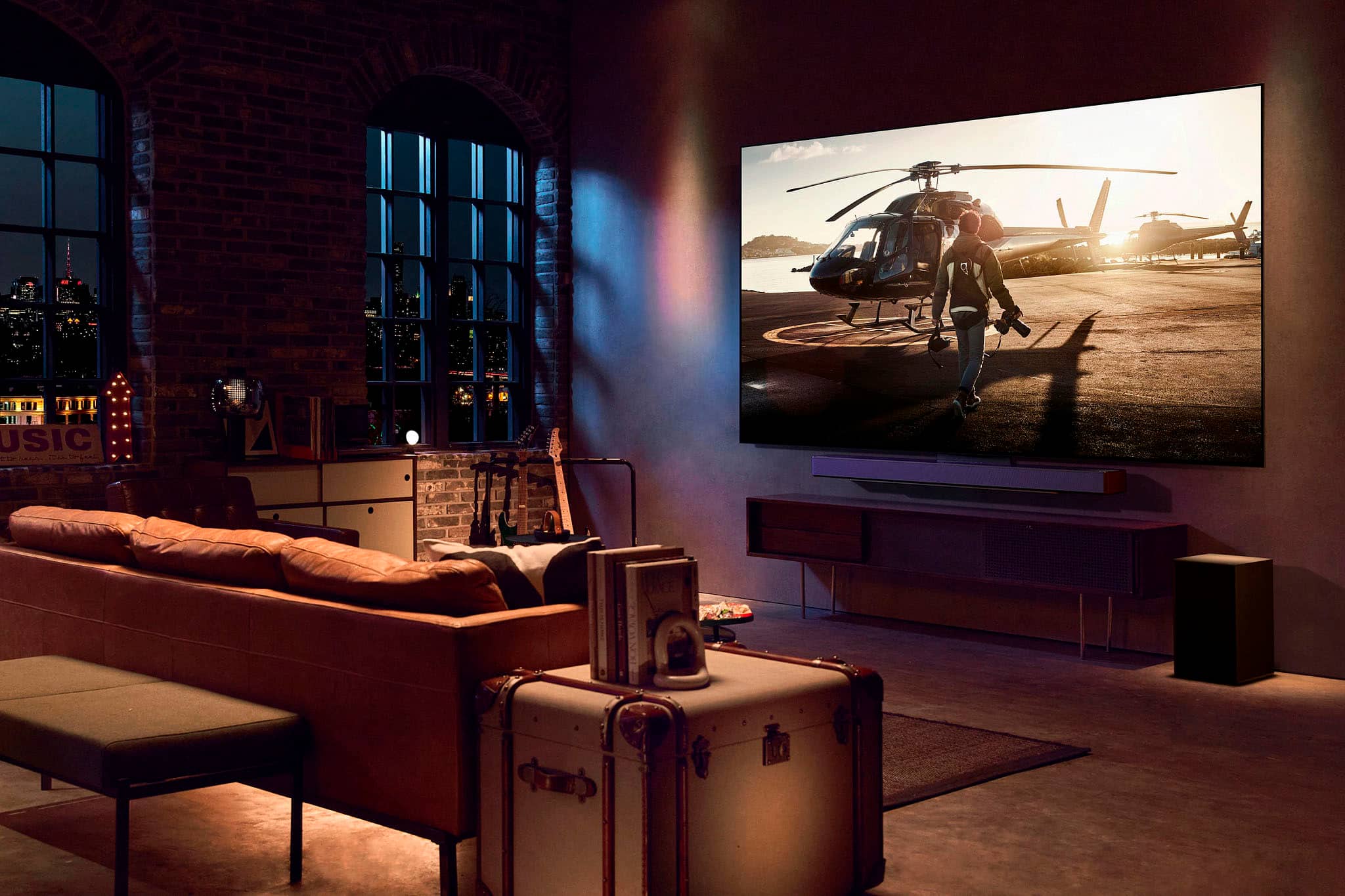 Angle. LG - 83" Class C3 Series OLED evo 4K UHD Smart webOS TV.