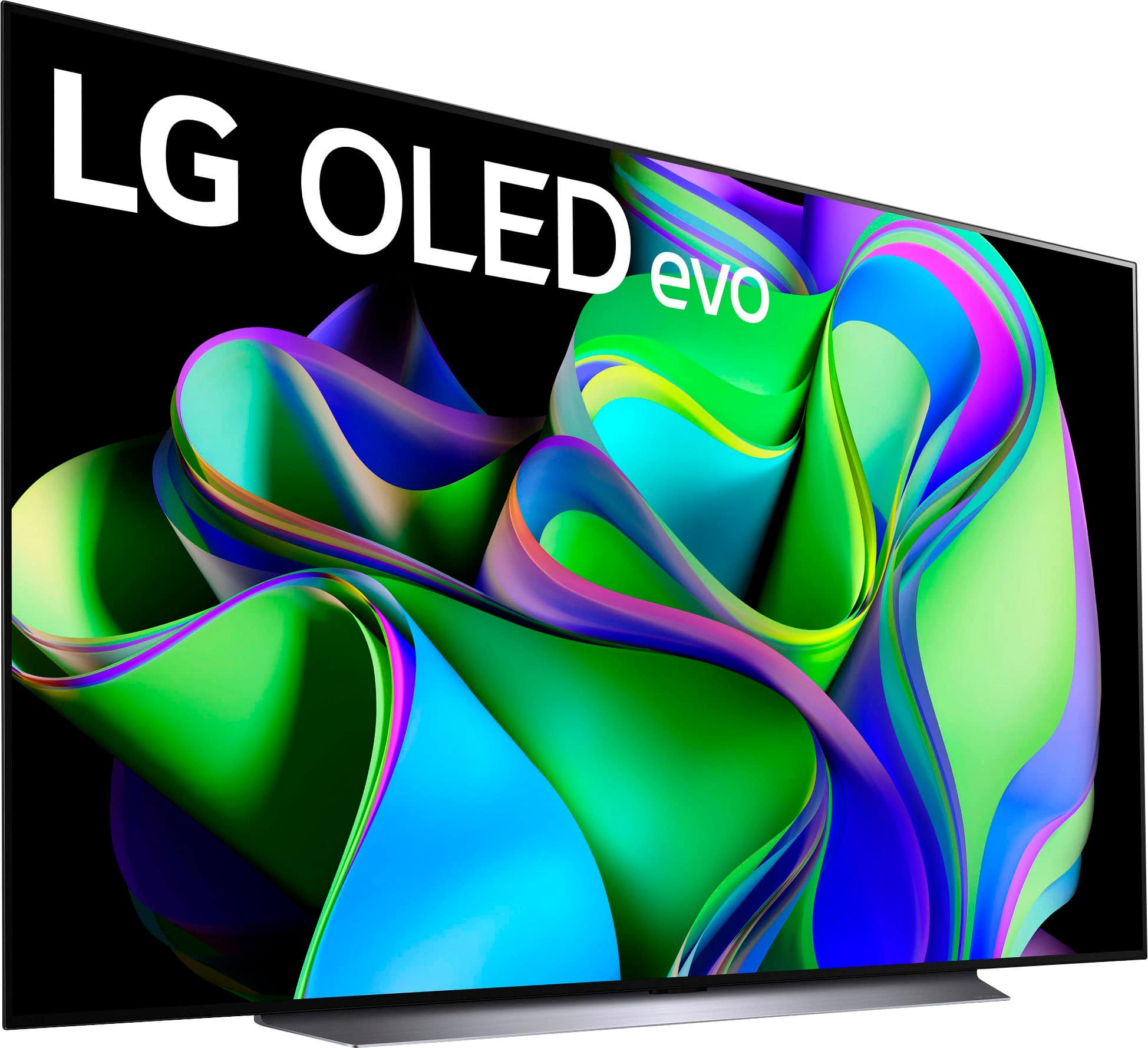 Left. LG - 83" Class C3 Series OLED evo 4K UHD Smart webOS TV.