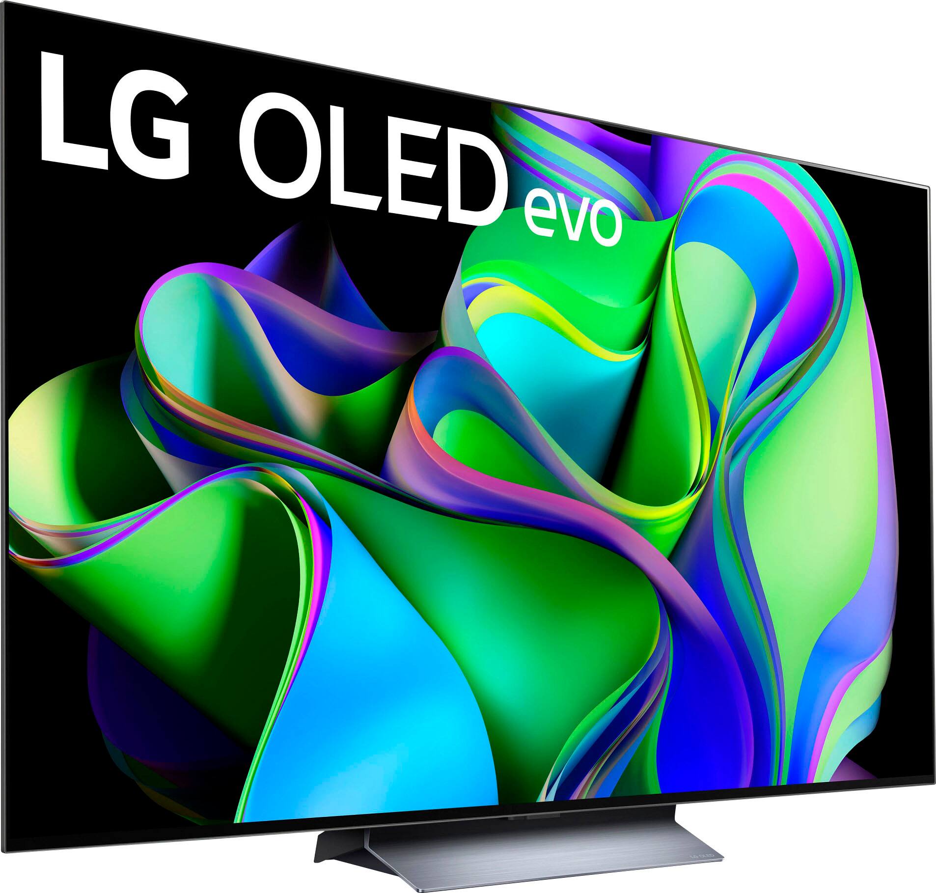 Left. LG - 65" Class C3 Series OLED evo 4K UHD Smart webOS TV.